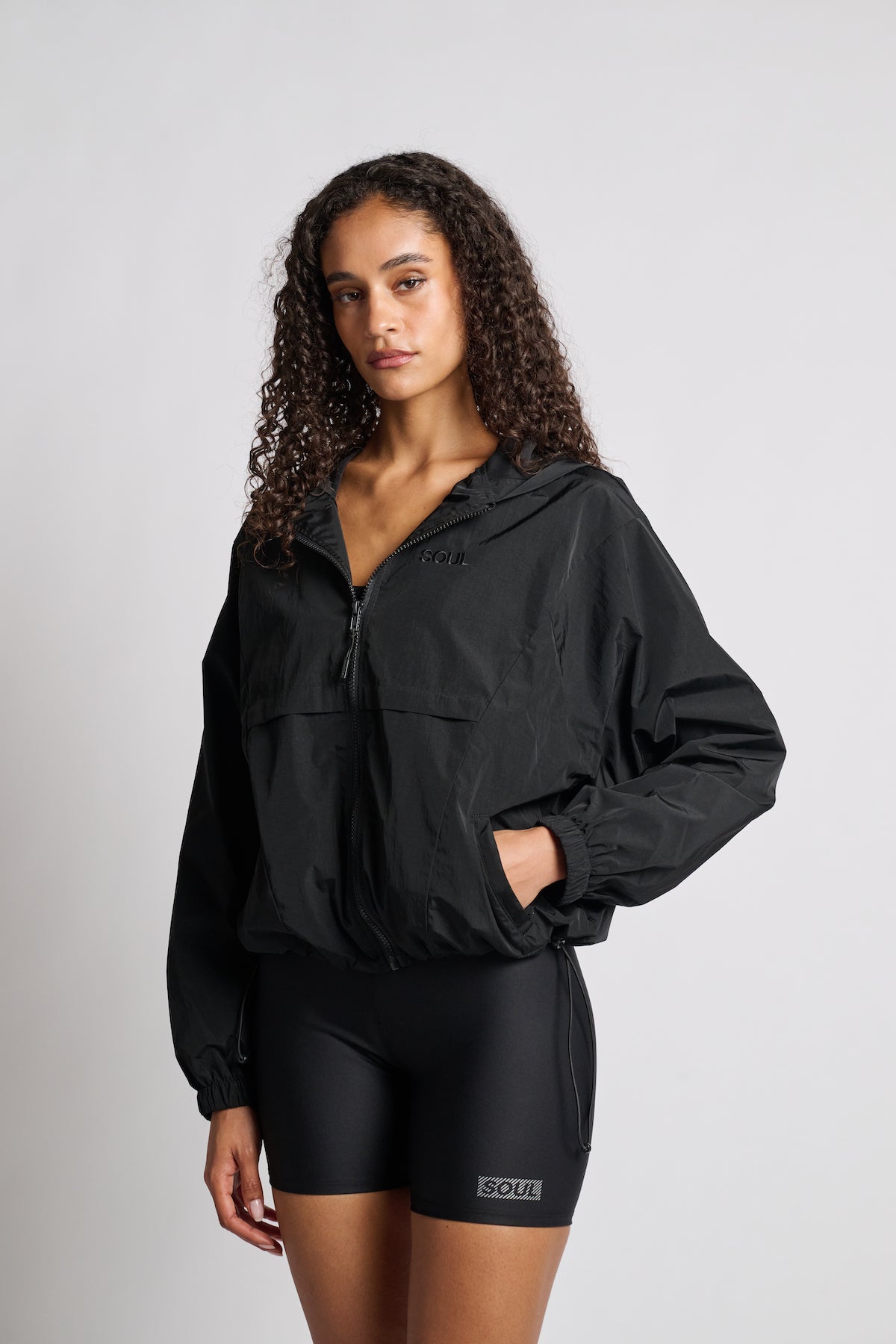 Cropped Windbreaker
