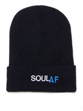 SOULAF BLACK BEANIE