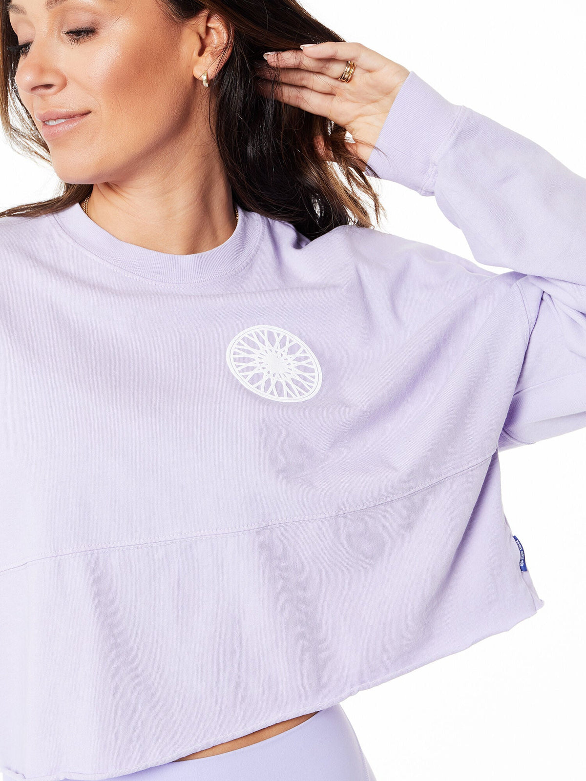 LAVENDER CROPPED SPIRIT JERSEY