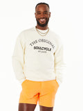 SAM CREW SWEATSHIRT WHITE