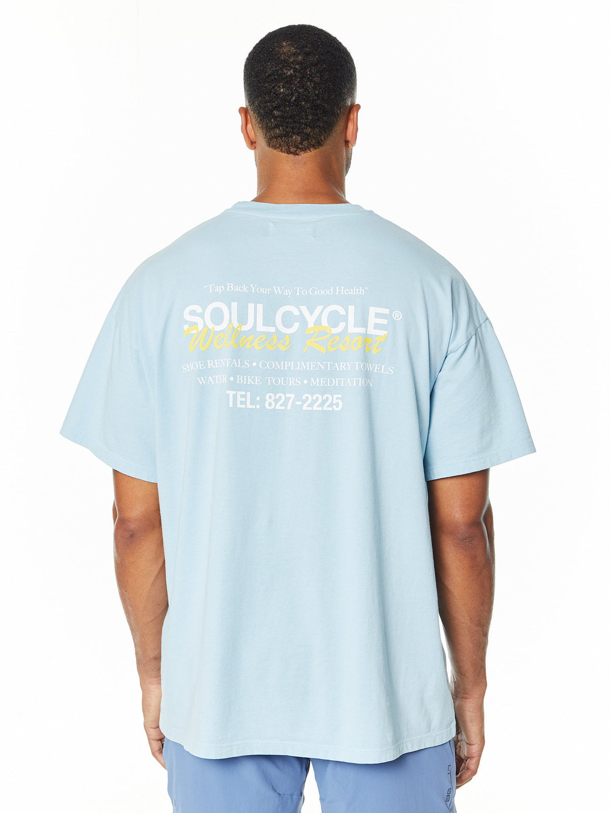 WELLNESS RUBY TEE LIGHT BLUE