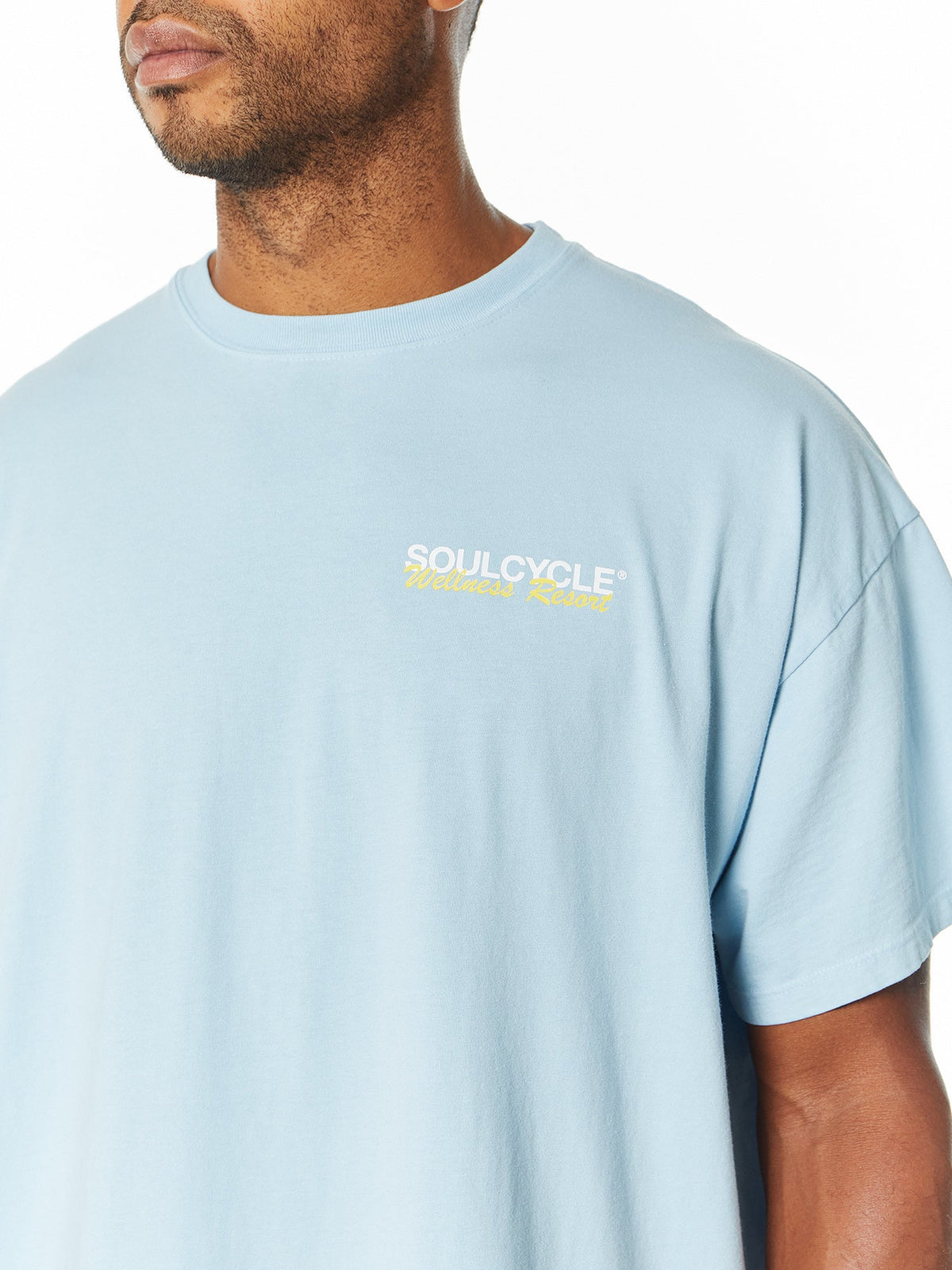 WELLNESS RUBY TEE LIGHT BLUE
