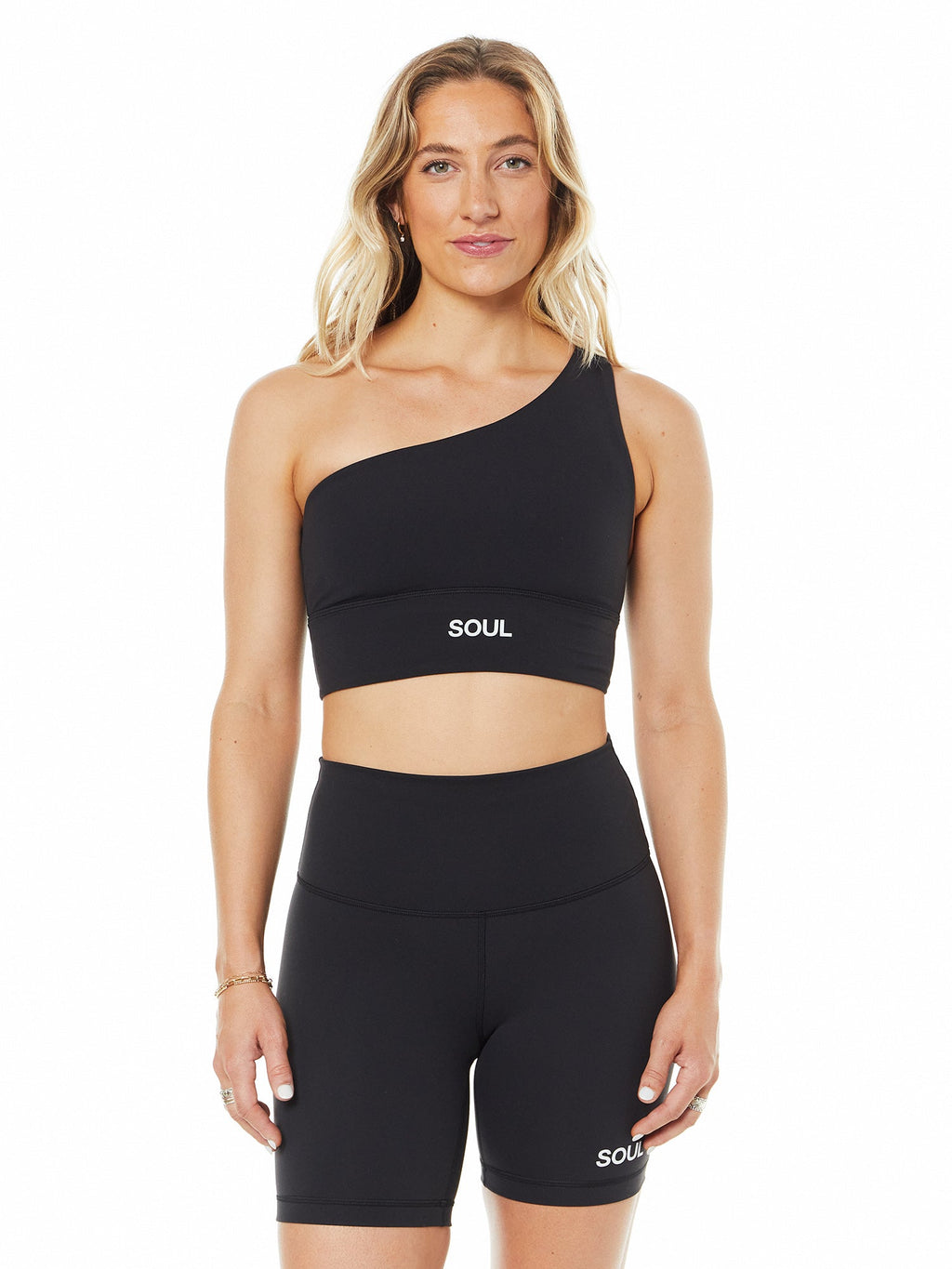 Align Asymmetrical Bra Black