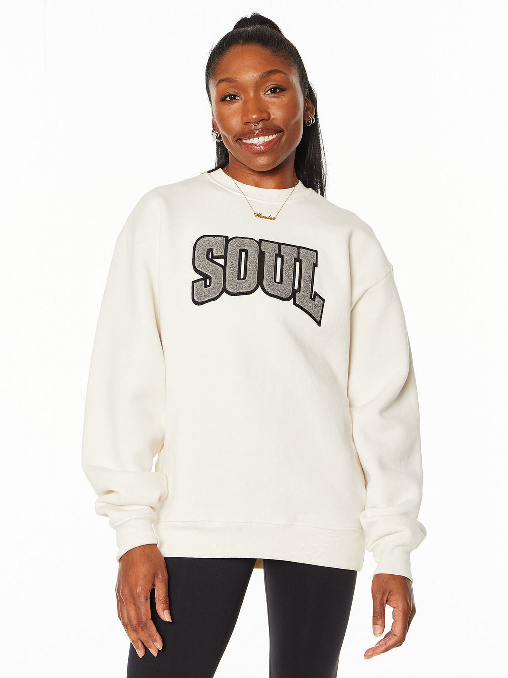 SAM CREW NECK ECRU